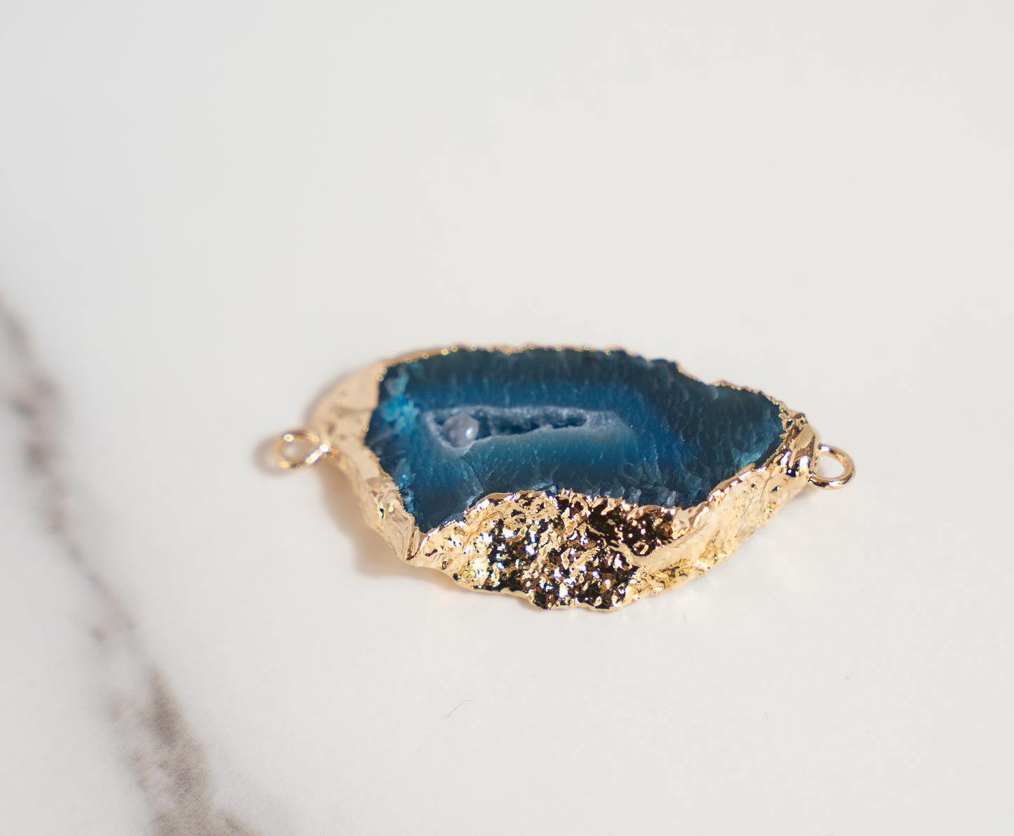 Small Blue Agate Link