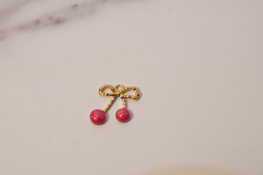 Pink and gold cherry