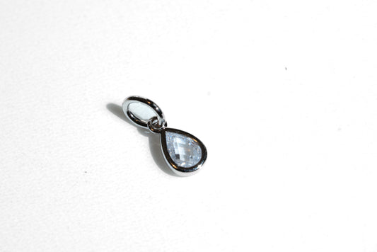Silver Tear Drop