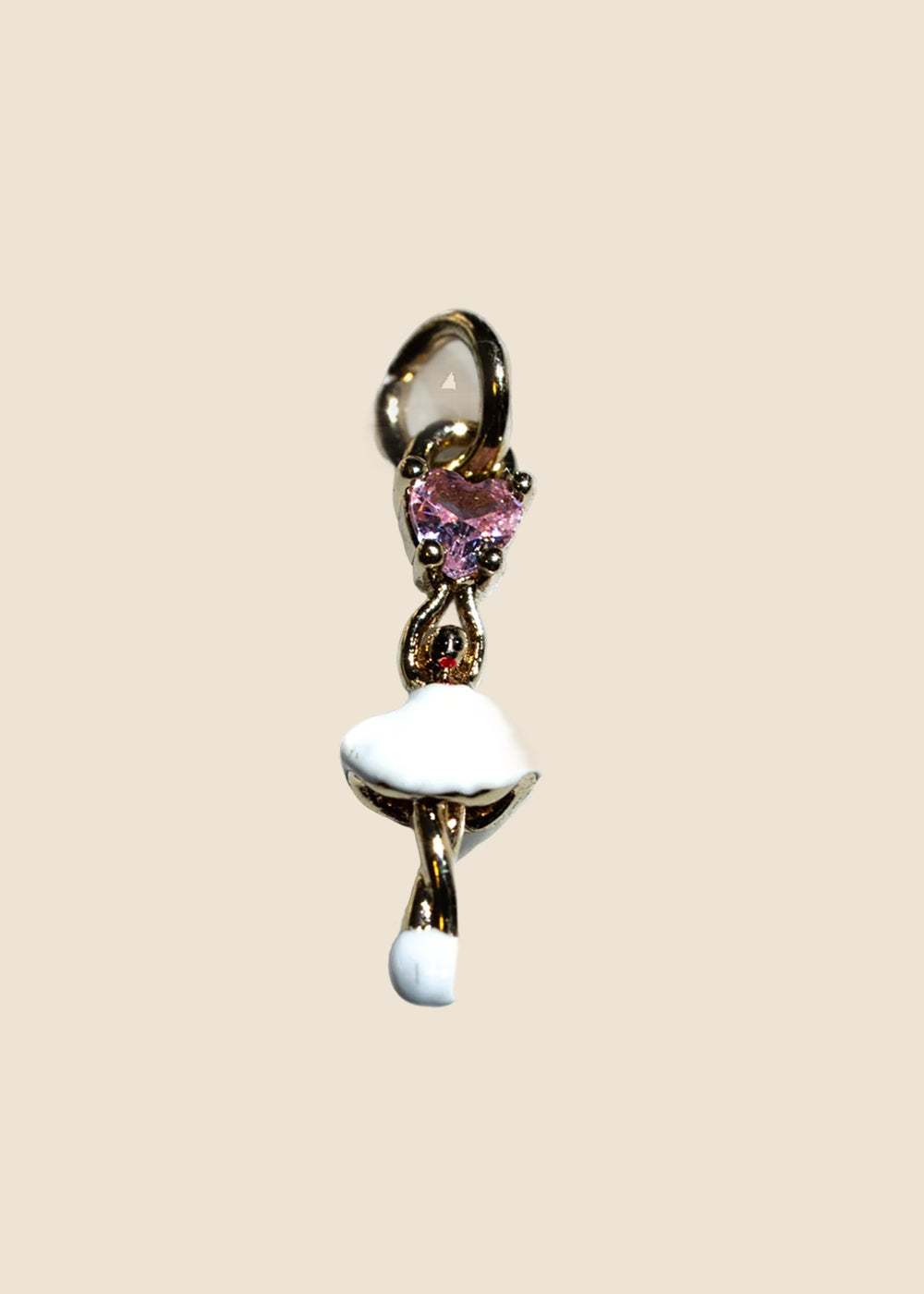 Ballerina Charm for Eli & Kai leather journals