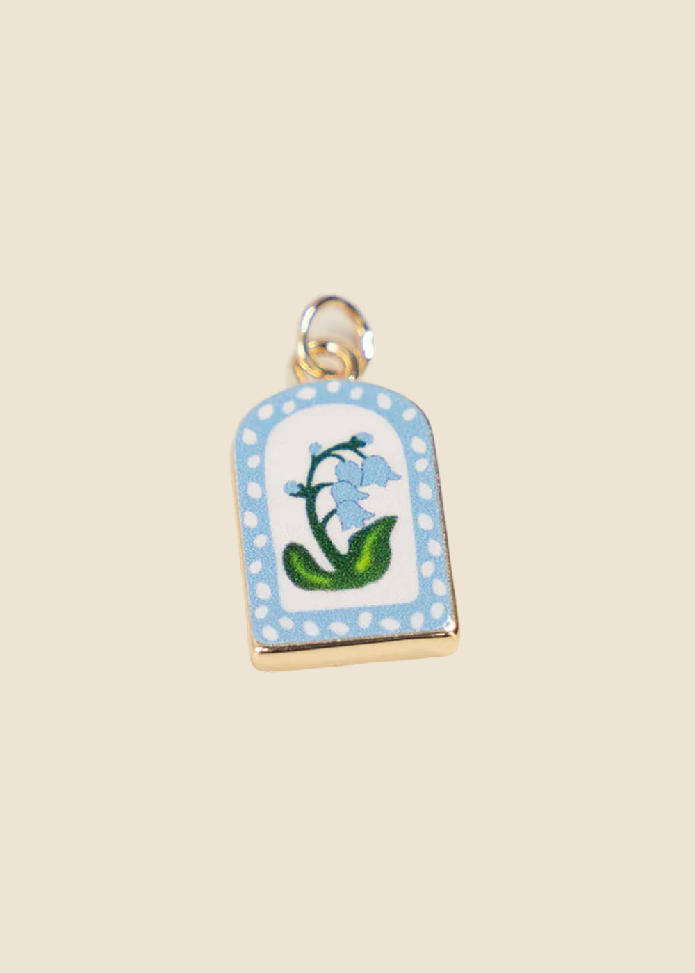 Bluebells Charm for Eli & Kai leather journals