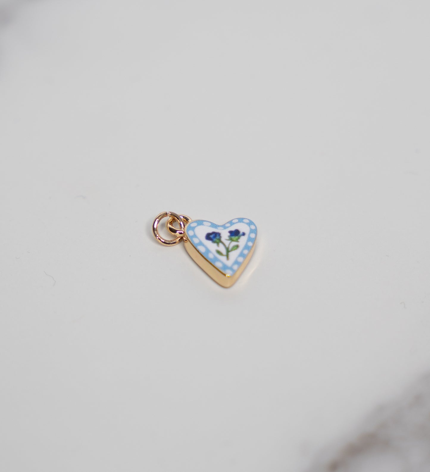 Small Heart Shaped Blue Roses