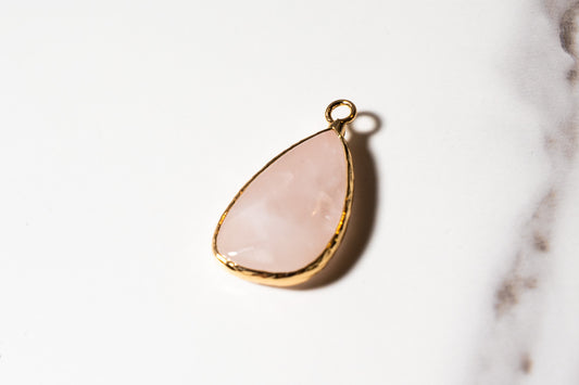 Rose Quarts Teardrop