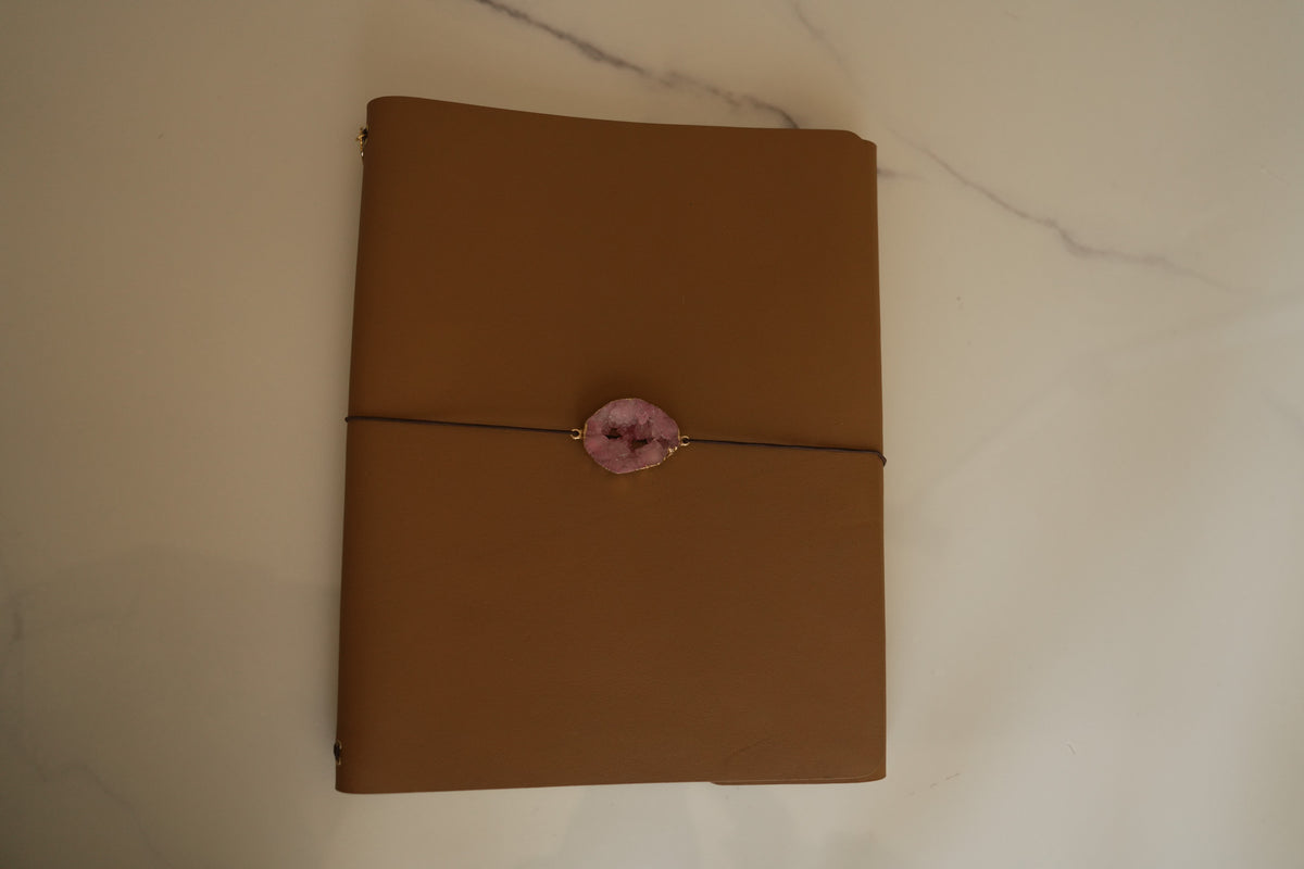 Oxford XL Caramel Dusk  Leather Journal