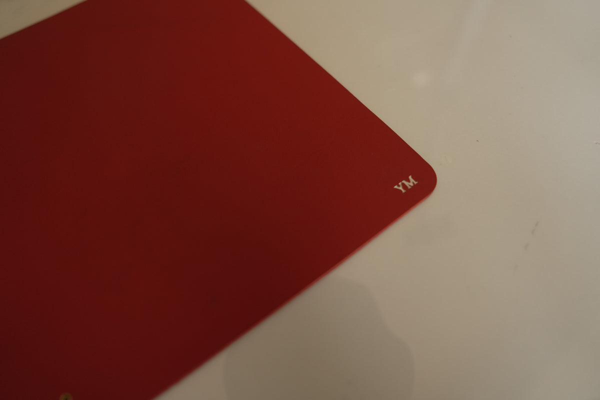 YM - Woodview A5 Oxblood Leather Journal