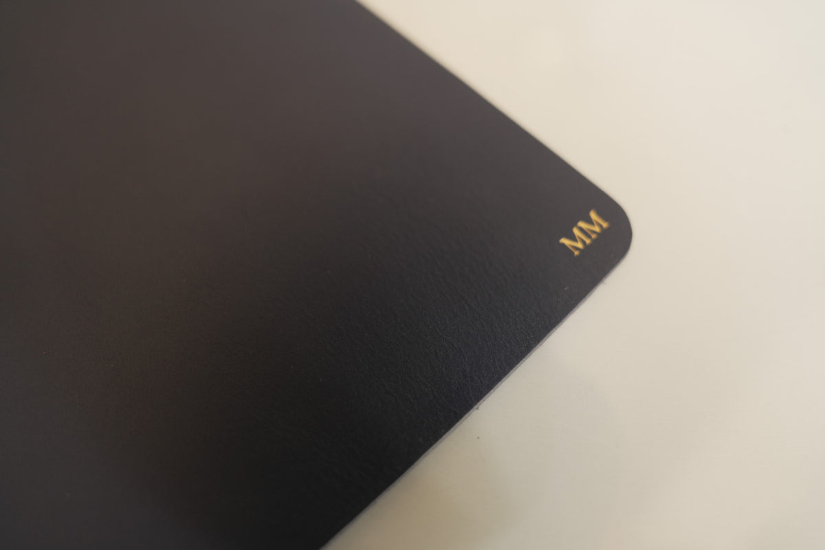 MM- Woodview A5 Royal Navy Leather Journal