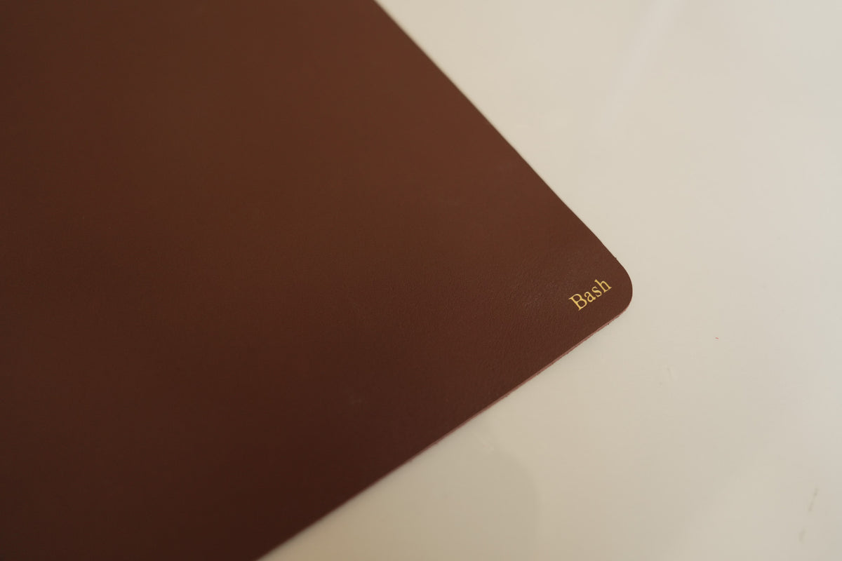 Bash - Woodview A5 Wild Fig Leather Journal