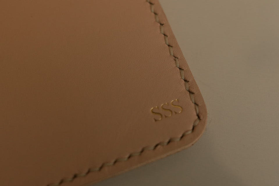 SSS - Heatherfield A6 Light Pink Leather journal