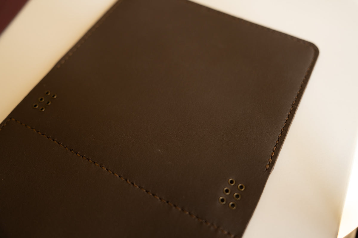 Heatherfield A6 Turkish Coffee Leather journal
