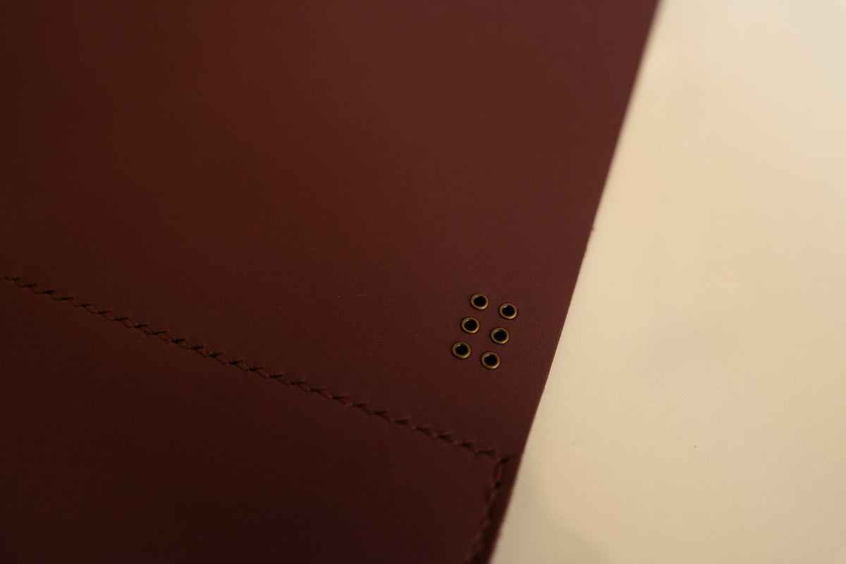 C - Woodview A5 Boudoux Leather Journal