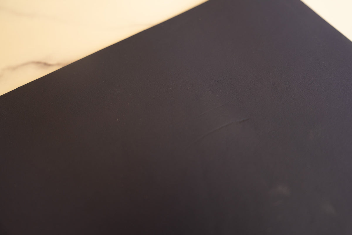 E.- Oxford XL Navy Blue Leather Journal (Cover only)