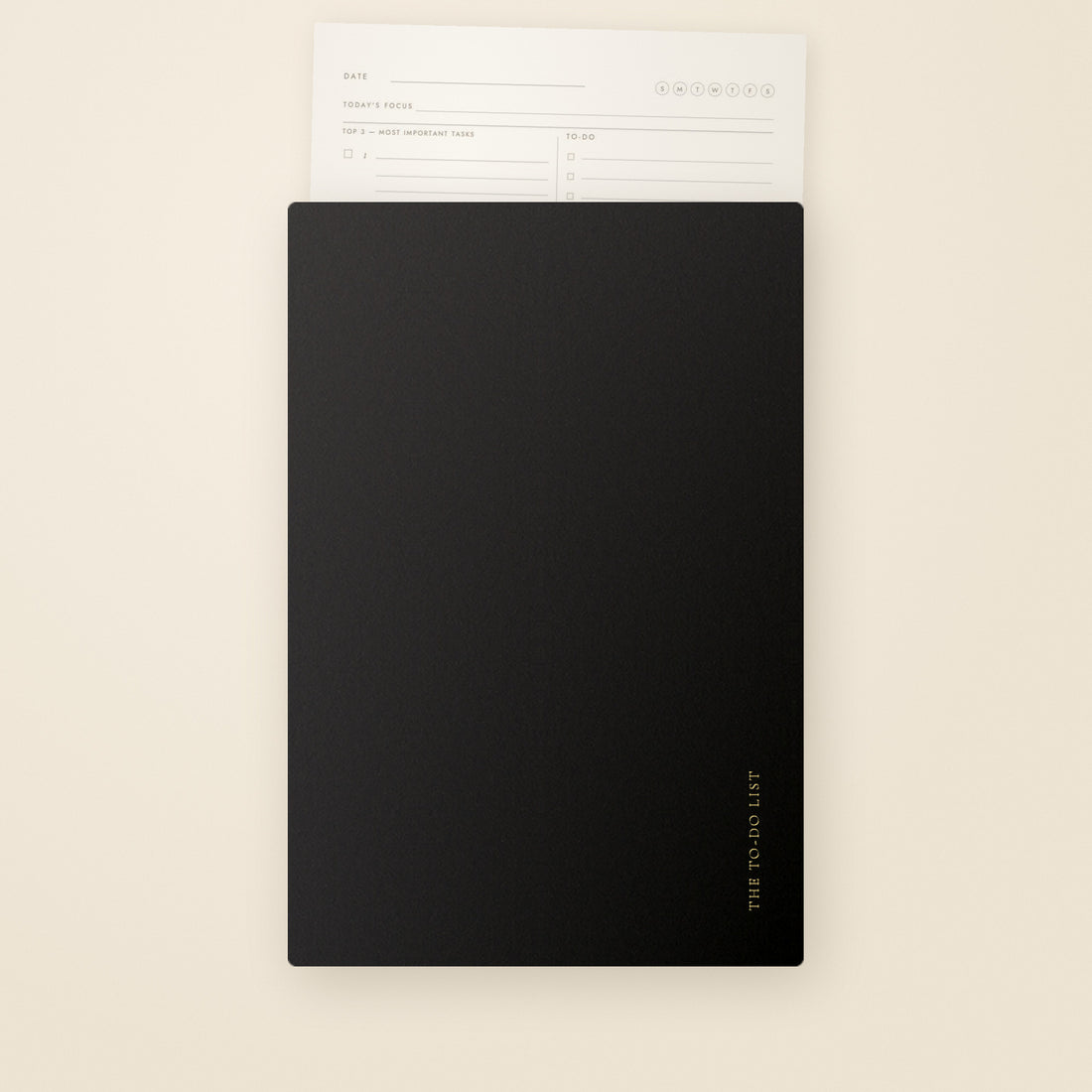 The To-Do List — Undated Daily Task Pad | Top 3, Brain Dump & Wins