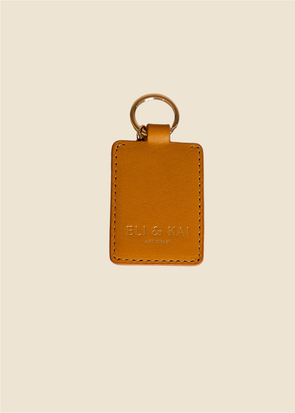 Personalised Leather Keyring