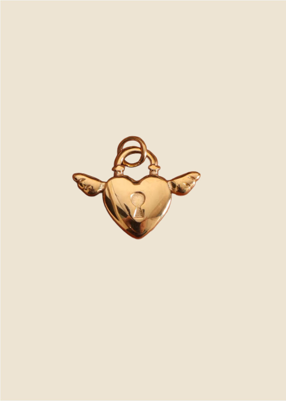 Heart Lock Charm
