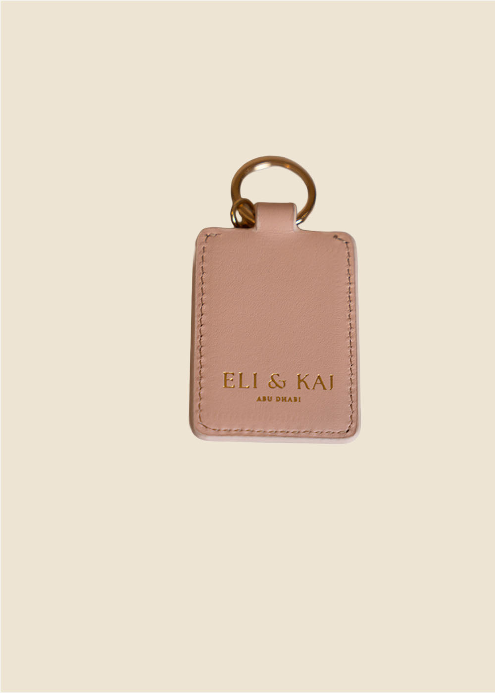 Personalised Leather Keyring
