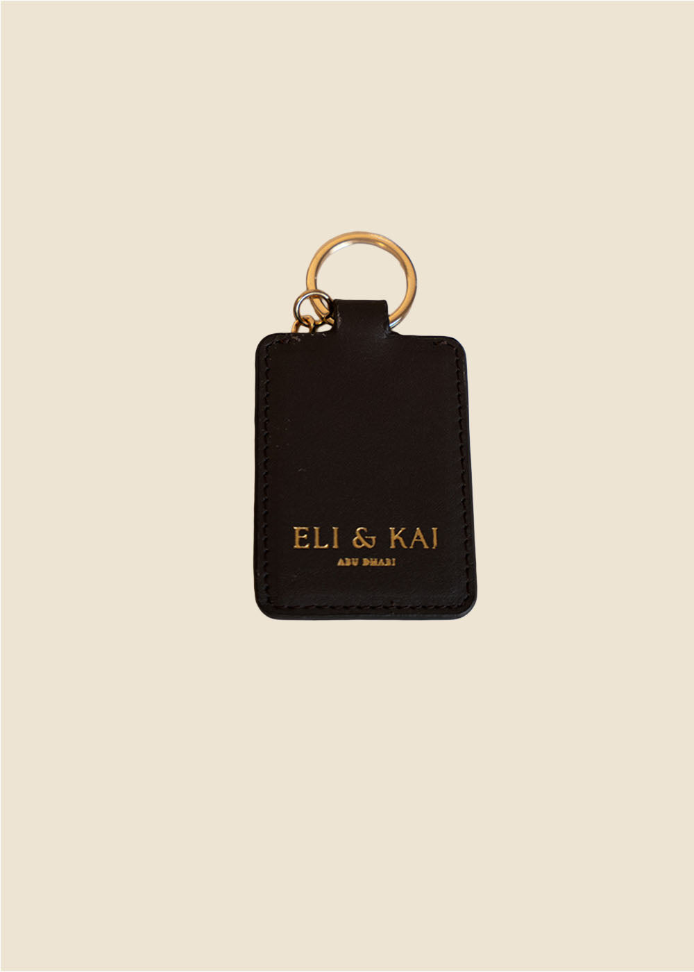 Personalised Leather Keyring
