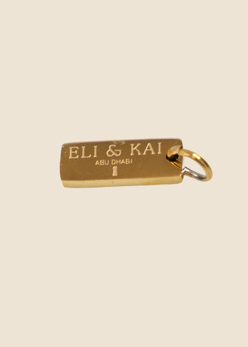 Eli & Kai Tag Charm for Eli & Kai leather journals