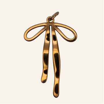 Long Gold Bow