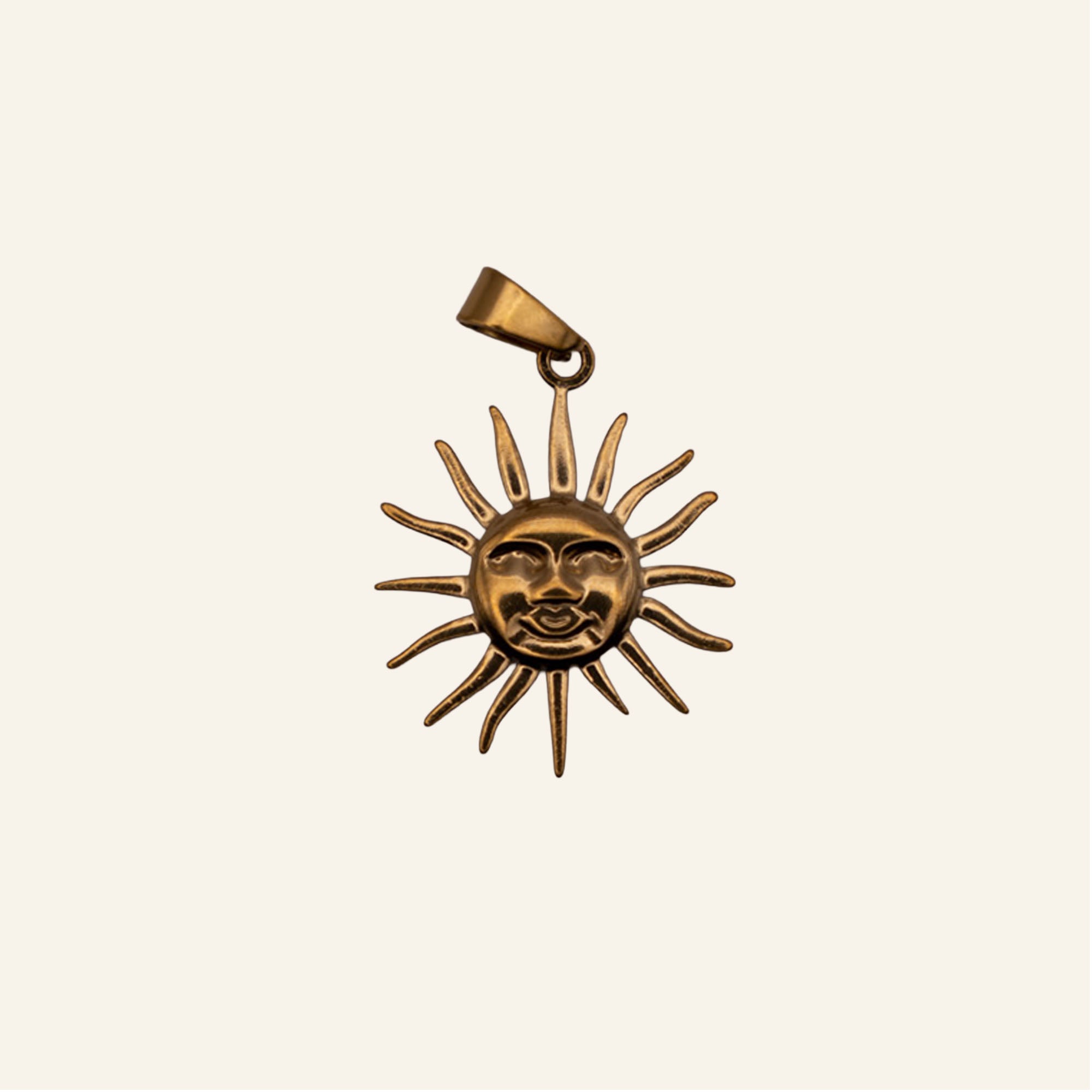 Golden Sun Charm