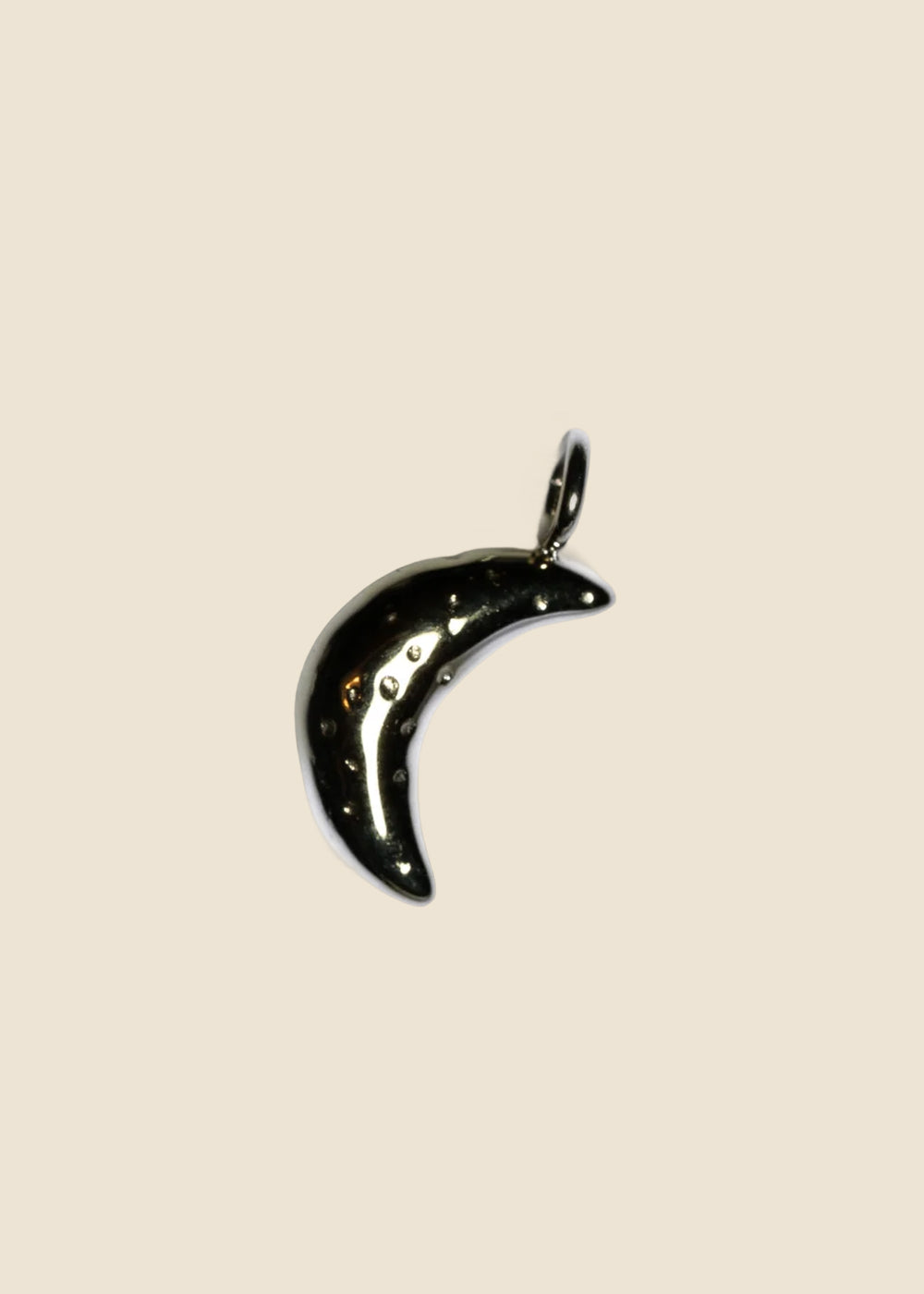 Moon Charm for Eli & Kai leather journals