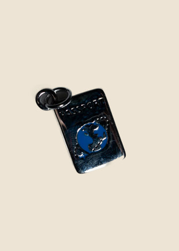 Passport Charm for Eli & Kai leather journals
