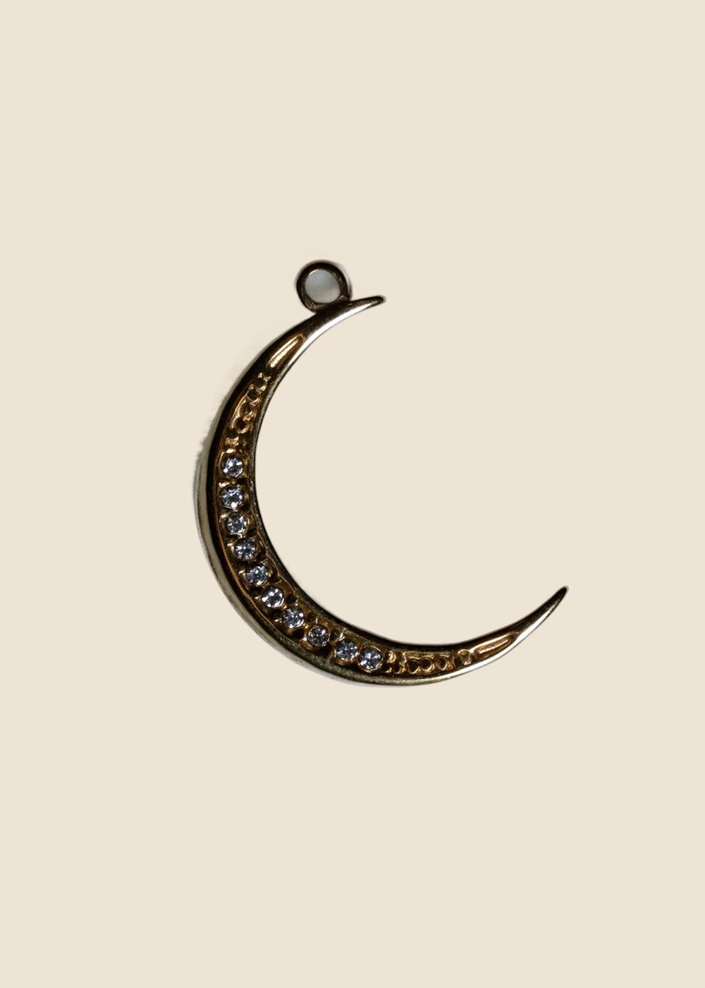 Ramadan Moon Crescent Charm for Eli & Kai leather journals