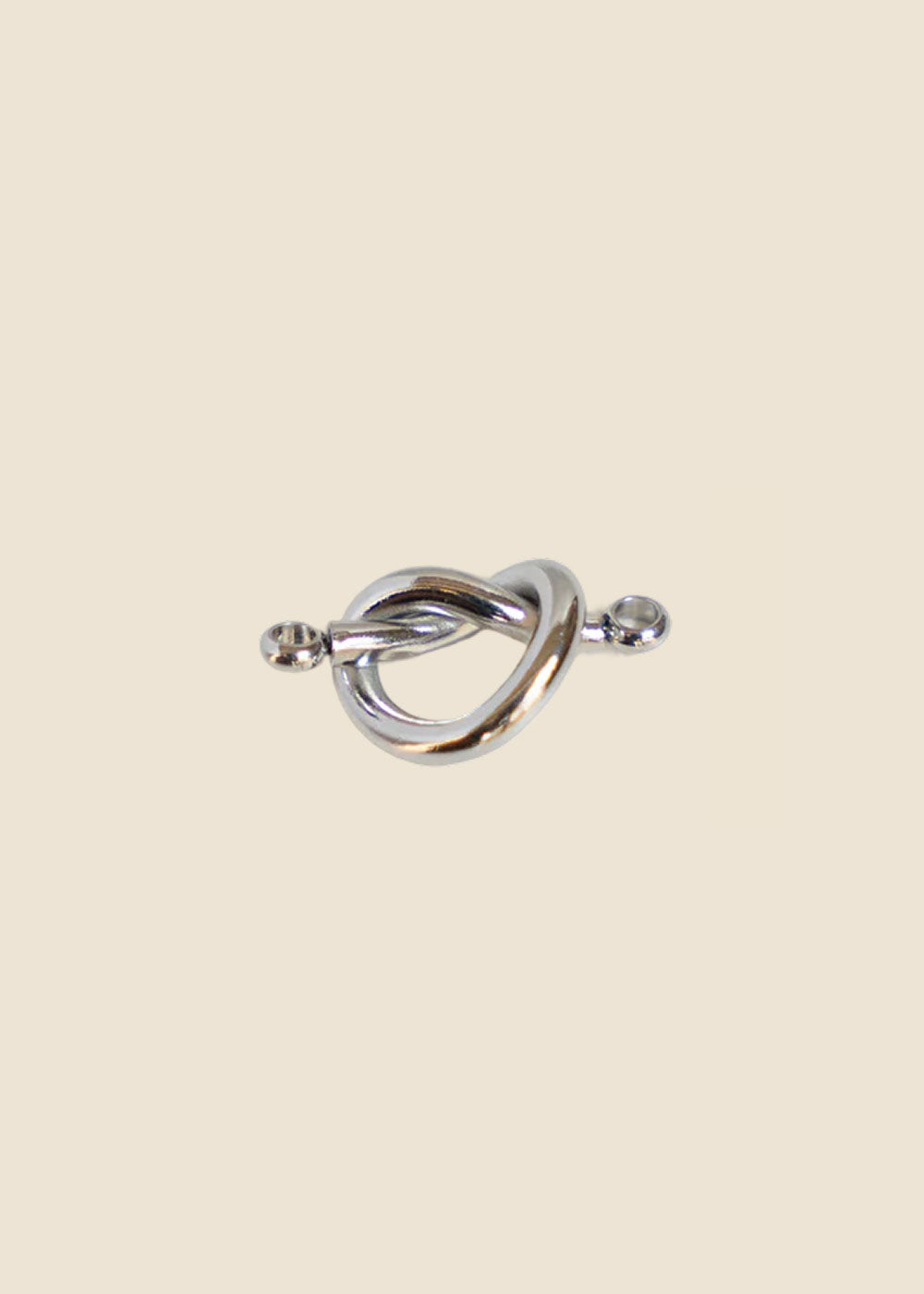 Silver Heart Link Charm for Eli & Kai leather journals