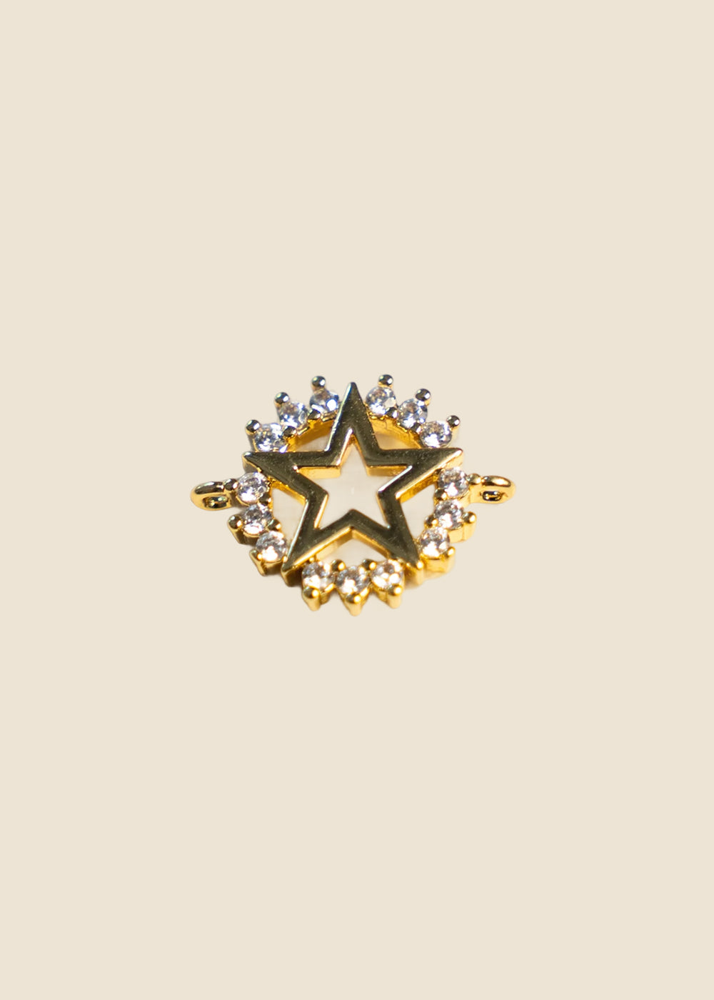 Small Star Link Charm for Eli & Kai leather journals