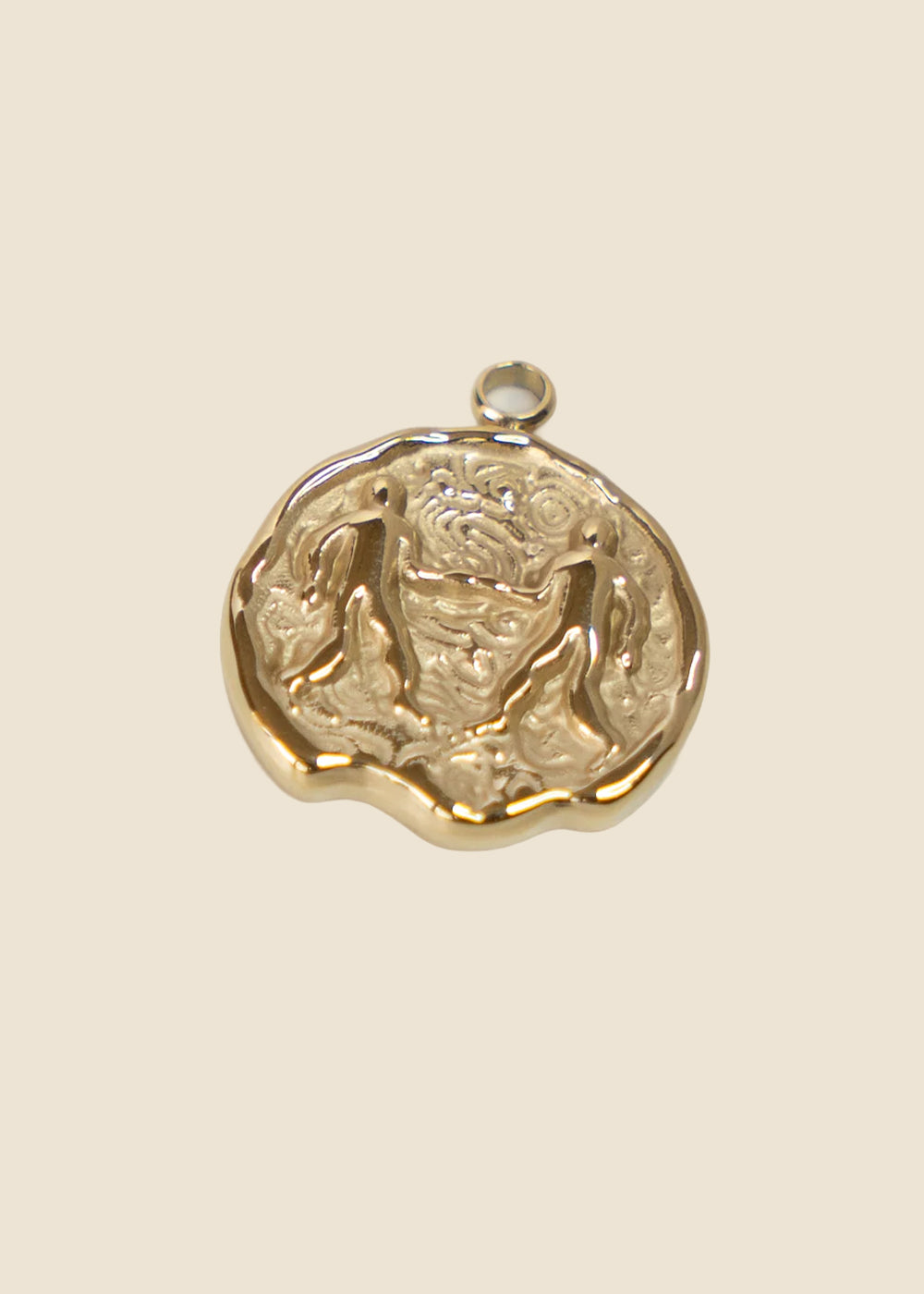 Gemini: Gemini Star Sign Charm for Eli & Kai leather journals