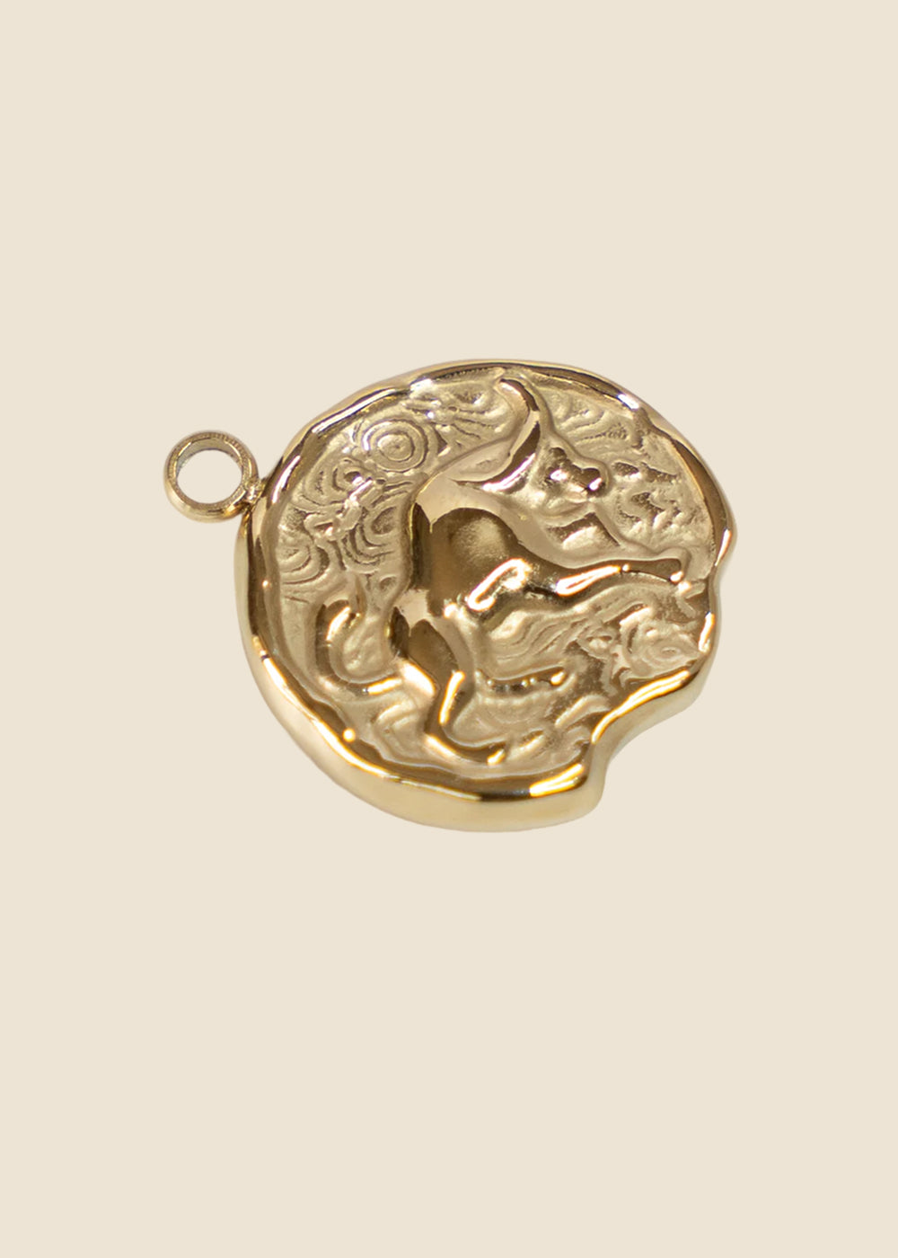 Taurus: Taurus Star Sign Charm for Eli & Kai leather journals
