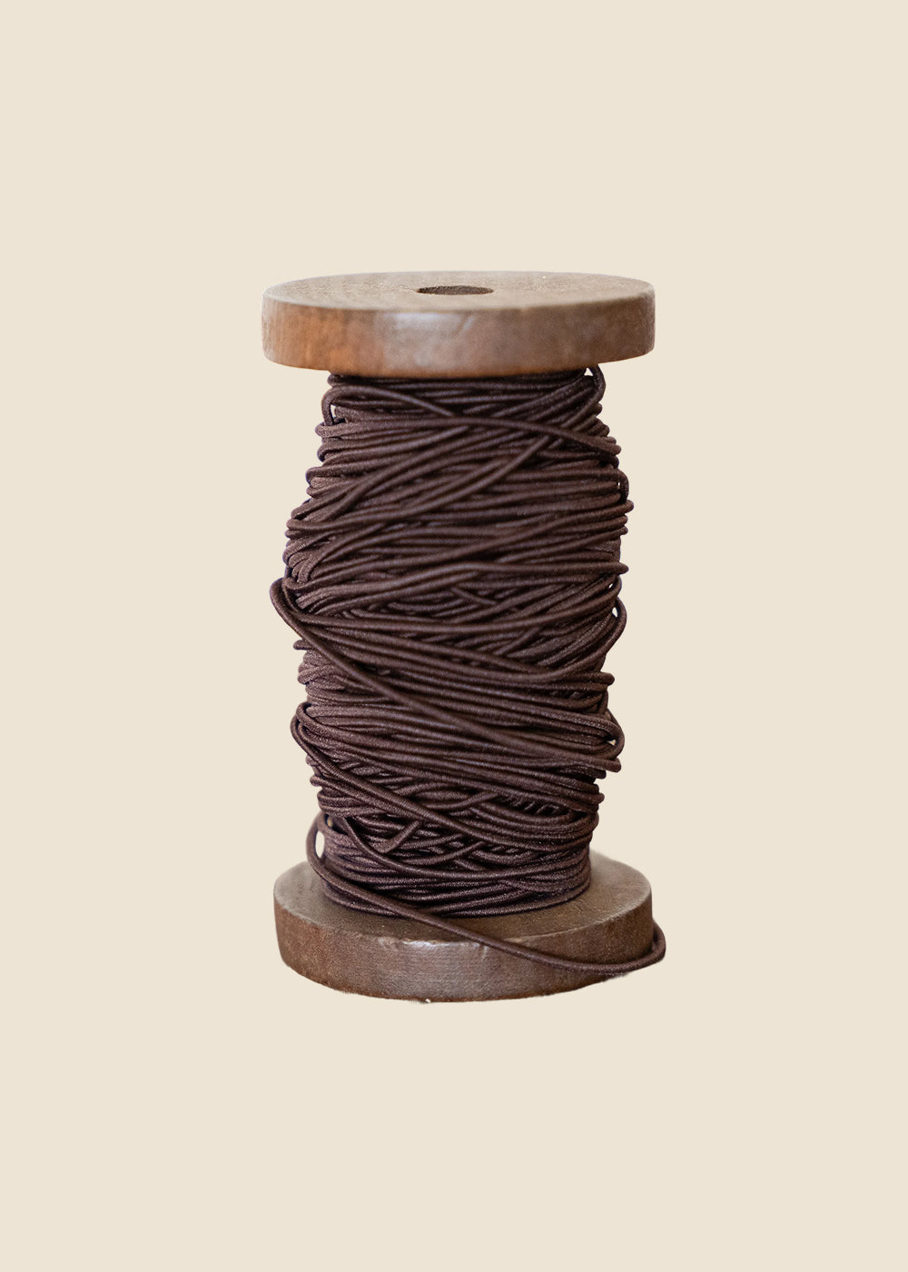 Brown: Eli & Kai brown elastic cord for leather journals