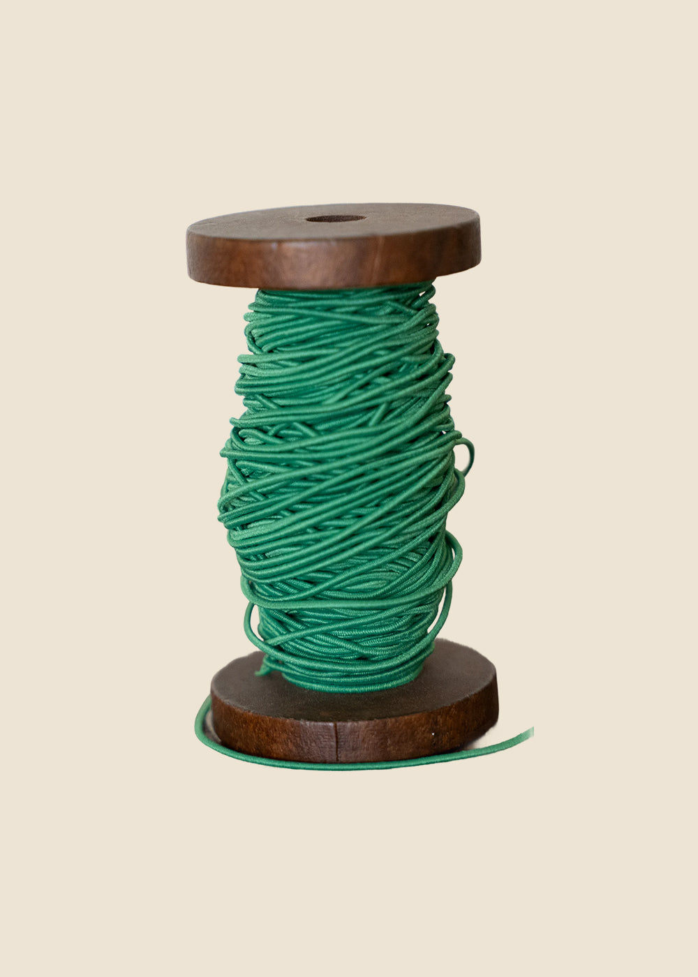 Green: Eli & Kai green elastic cord for leather journals