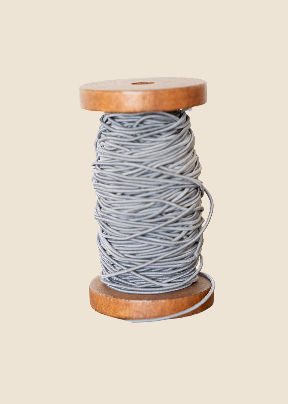 Grey: Eli & Kai grey elastic cord for leather journals