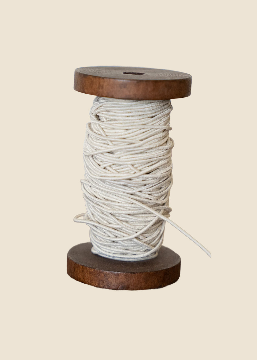 White: Eli & Kai white elastic cord for leather journals