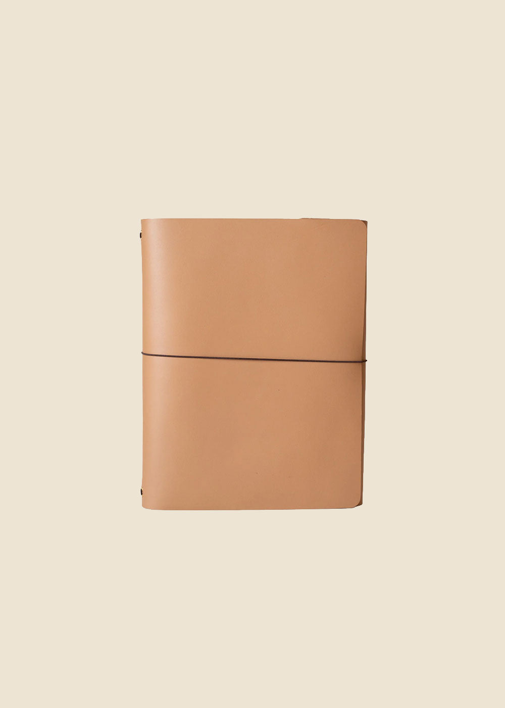Oxford Large leather journal in Nude by Eli & Kai