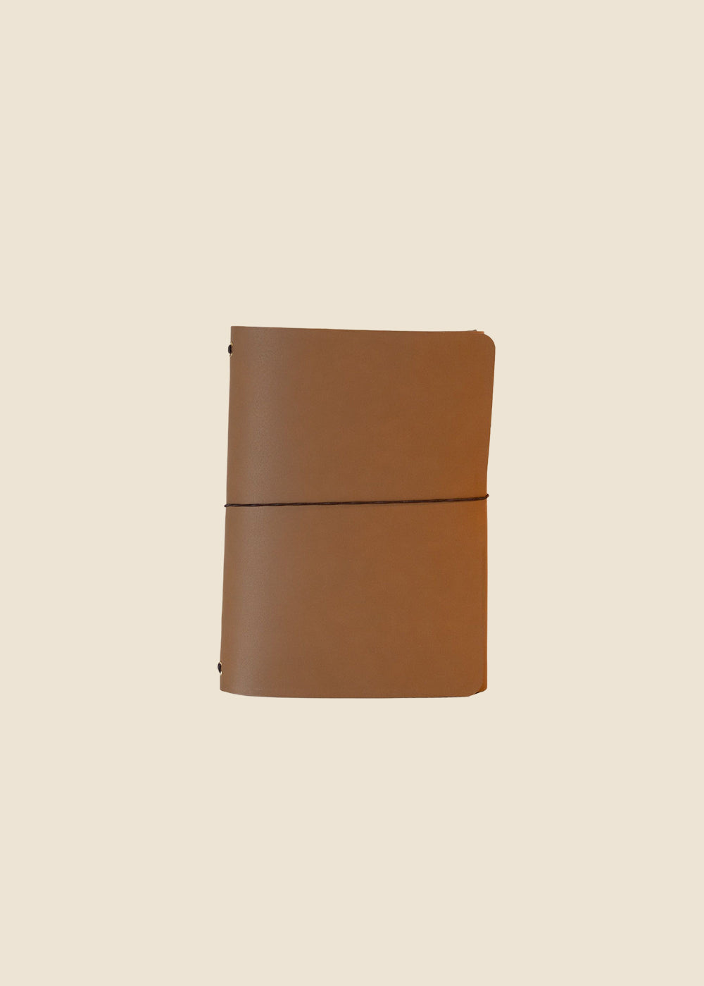 Heatherfield A6 leather journal in Caramel Dusk by Eli & Kai