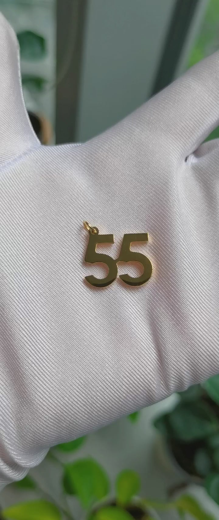 UAE 55 Charm – 18k Gold Plated